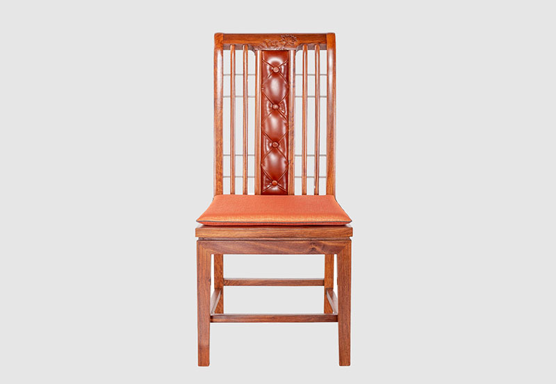 凌海芙蓉榭中式实木餐椅效果图